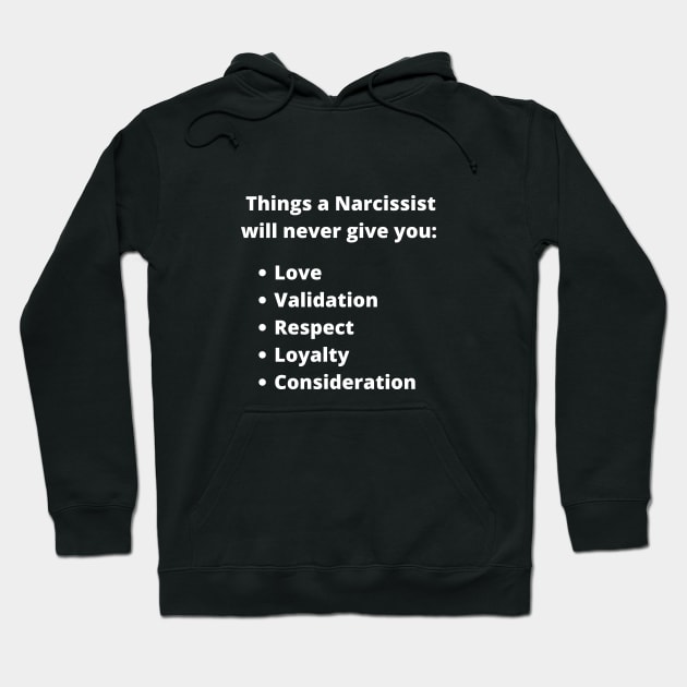 Narcissist's Personality Hoodie by twinkle.shop